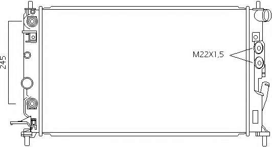 Радиатор, охлаждение двигателя