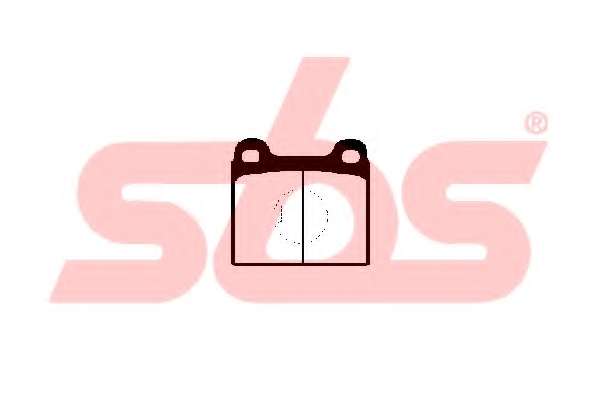 Комплект тормозных колодок, дисковый тормоз