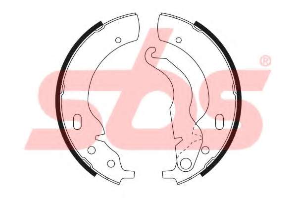 Комплект тормозных колодок