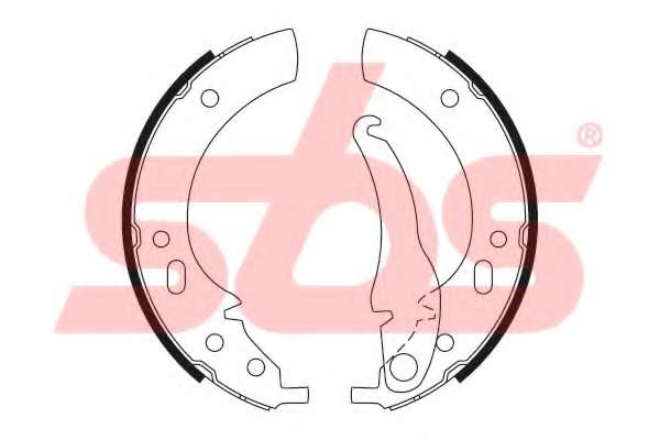 Комплект тормозных колодок