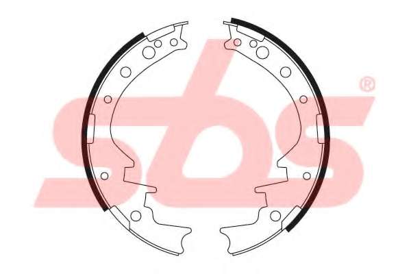 Комплект тормозных колодок