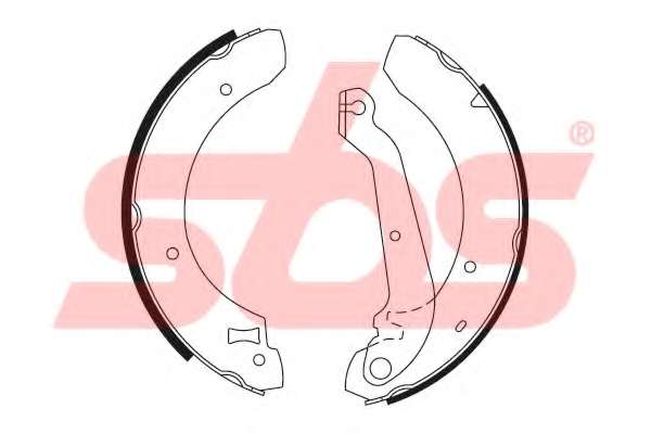 Комплект тормозных колодок