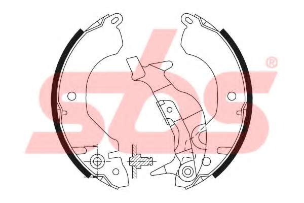 Комплект тормозных колодок