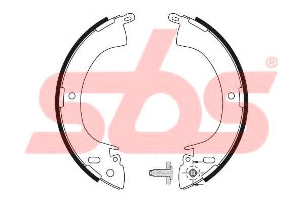 Комплект тормозных колодок