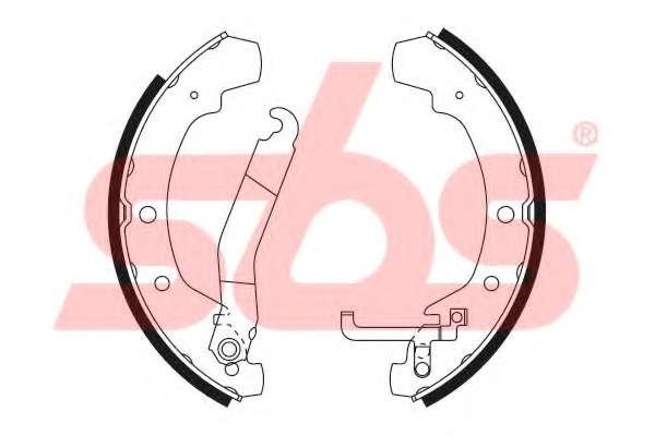 Комплект тормозных колодок