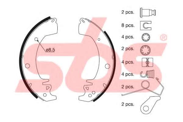 Комплект тормозных колодок