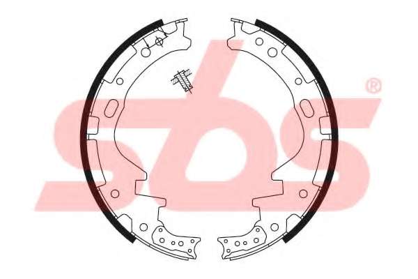 Комплект тормозных колодок