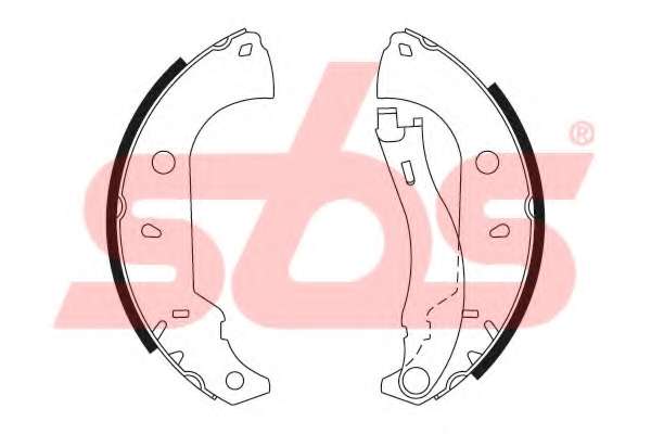 Комплект тормозных колодок