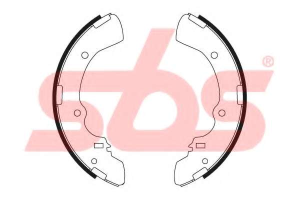 Комплект тормозных колодок