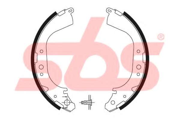 Комплект тормозных колодок