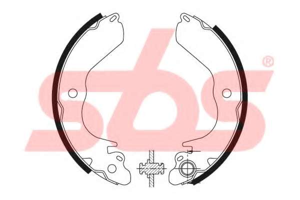 Комплект тормозных колодок