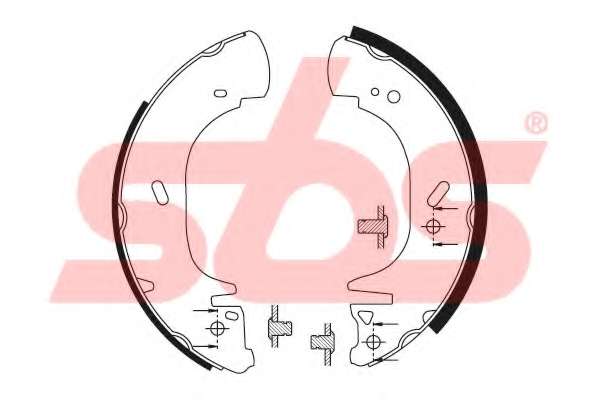 Комплект тормозных колодок