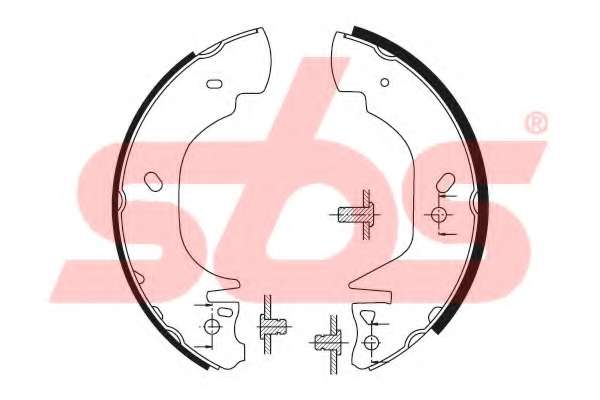 Комплект тормозных колодок