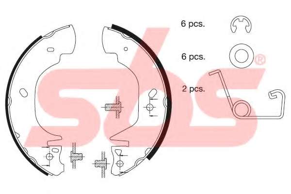 Комплект тормозных колодок