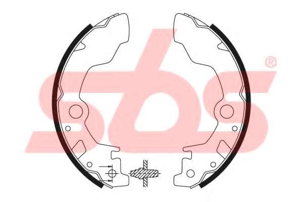 Комплект тормозных колодок