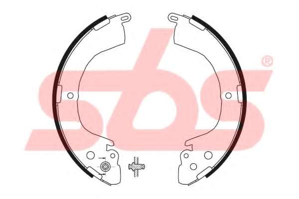 Комплект тормозных колодок