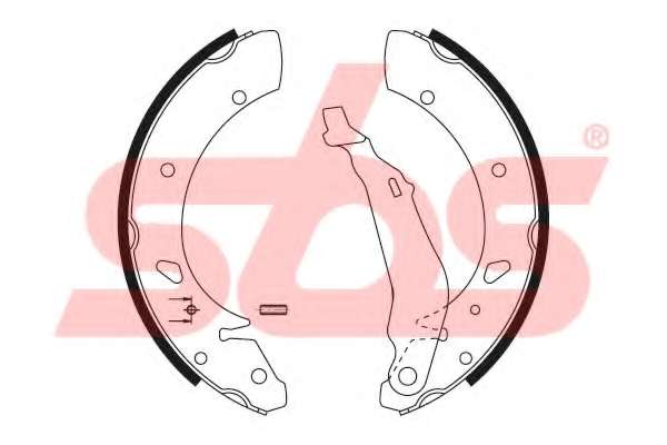 Комплект тормозных колодок