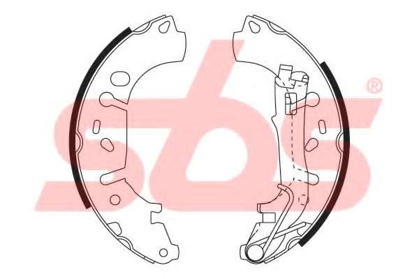 Комплект тормозных колодок