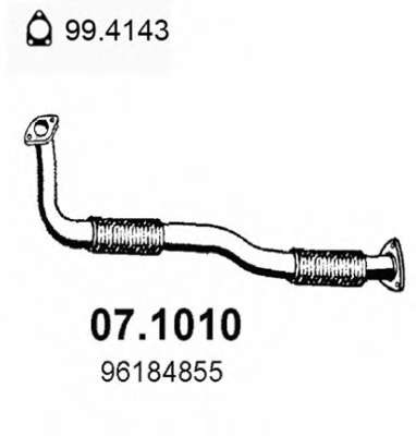 Труба выхлопного газа