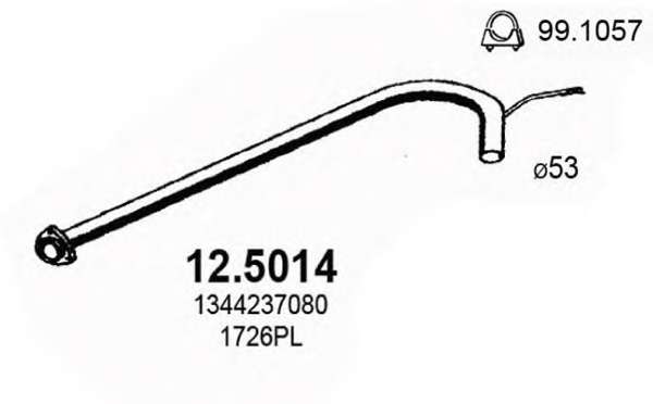 Труба выхлопного газа