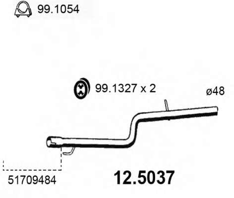 Труба выхлопного газа