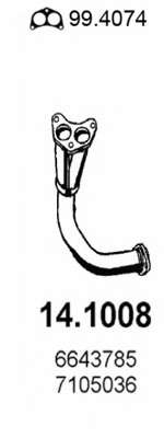 Труба выхлопного газа