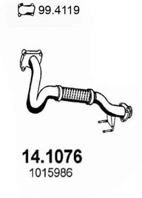 Труба выхлопного газа