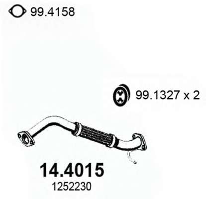 Труба выхлопного газа