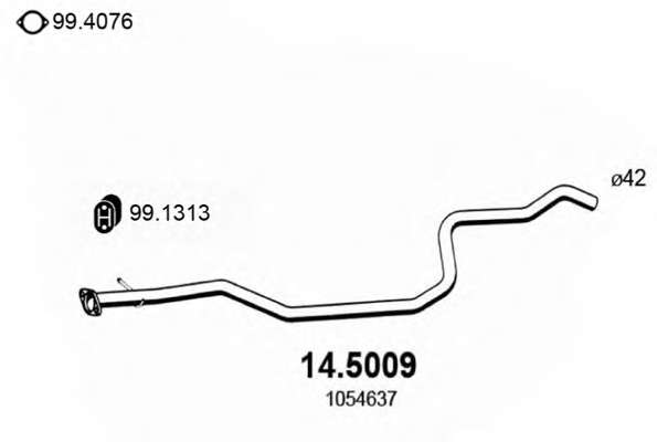 Труба выхлопного газа