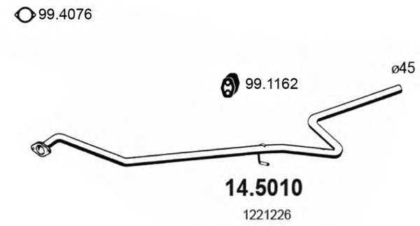 Труба выхлопного газа