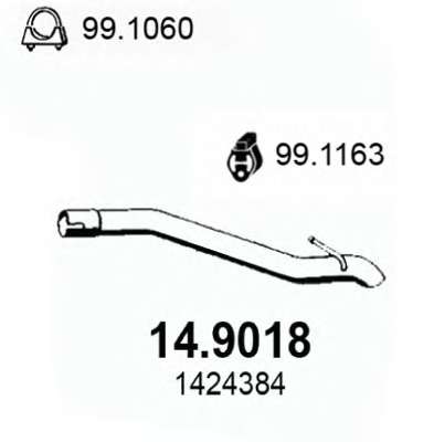 Труба выхлопного газа