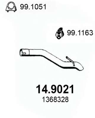 Труба выхлопного газа