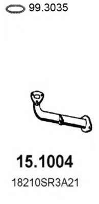 Труба выхлопного газа