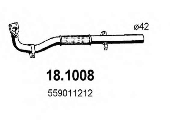Труба выхлопного газа