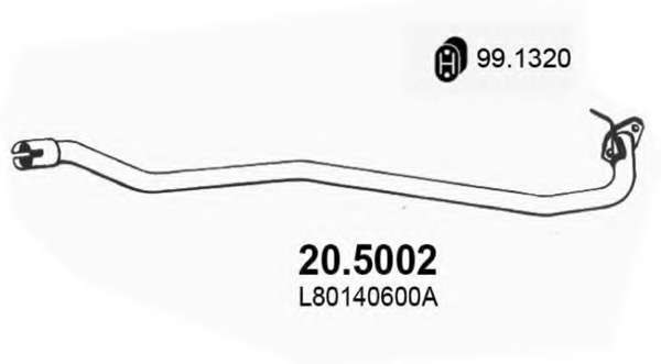 Труба выхлопного газа