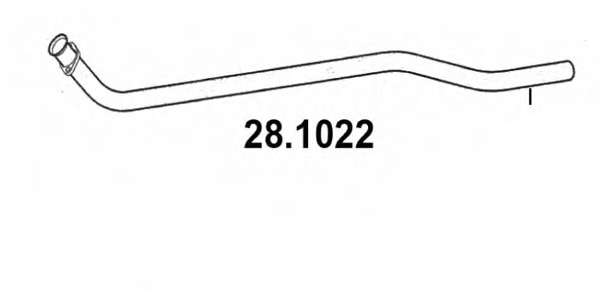 Труба выхлопного газа