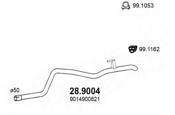 Труба выхлопного газа