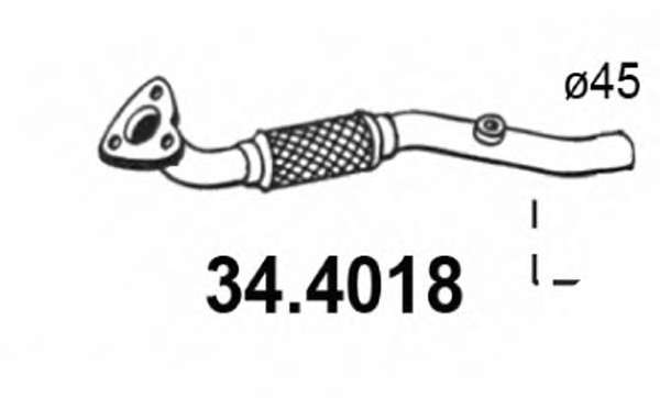 Труба выхлопного газа