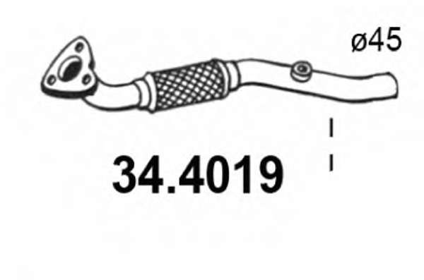 Труба выхлопного газа