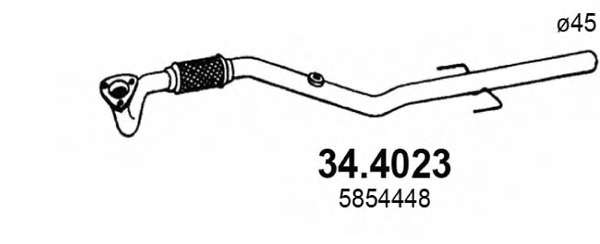 Труба выхлопного газа