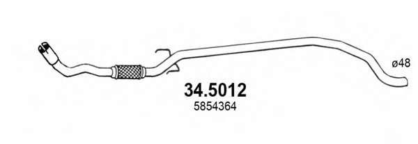 Труба выхлопного газа