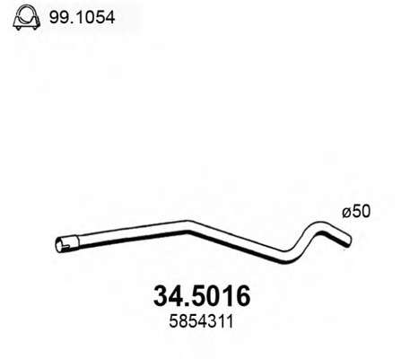 Труба выхлопного газа