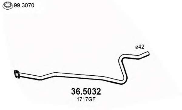 Труба выхлопного газа