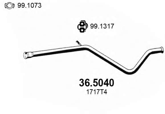 Труба выхлопного газа