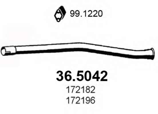 Труба выхлопного газа