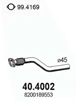 Труба выхлопного газа