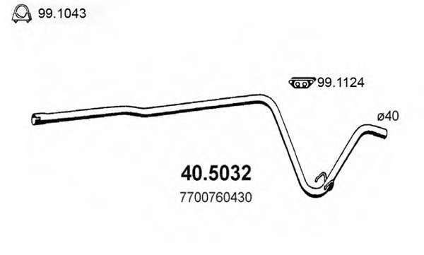 Труба выхлопного газа
