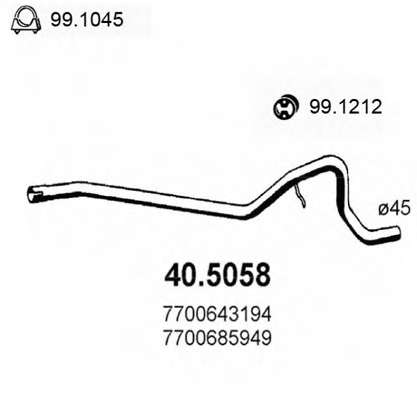Труба выхлопного газа