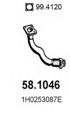 Труба выхлопного газа
