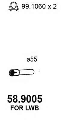 Труба выхлопного газа